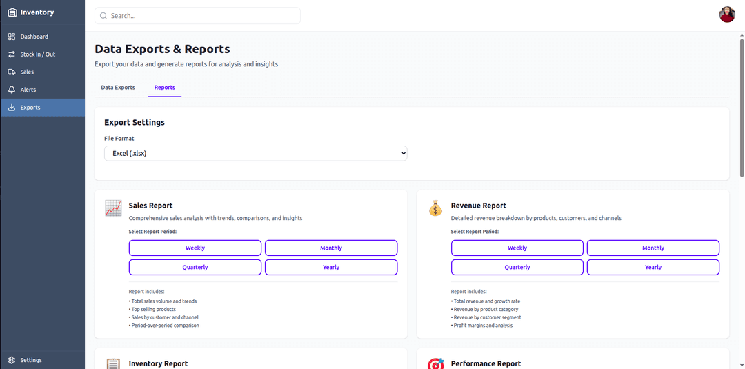 Inventory Management Tool
